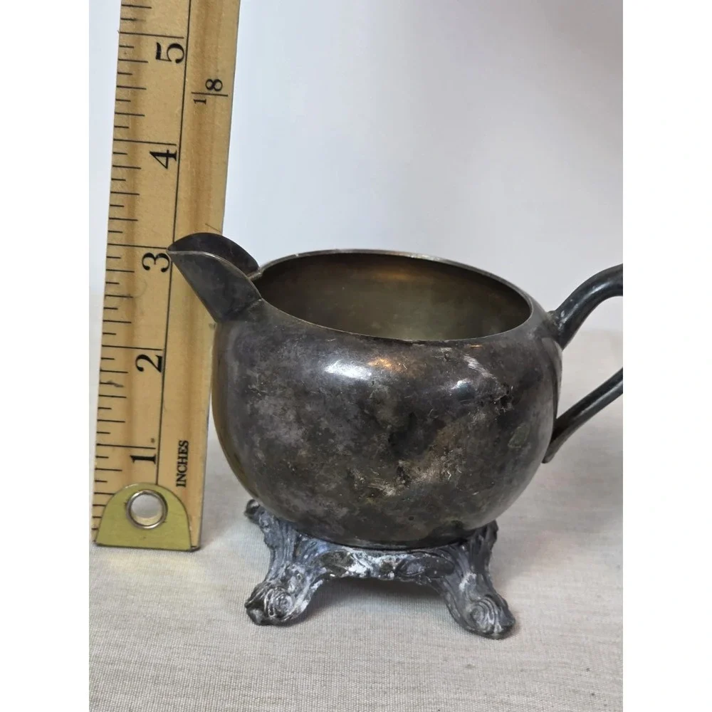 Vintage FB Rogers Silver Co 1083 Creamer Jar